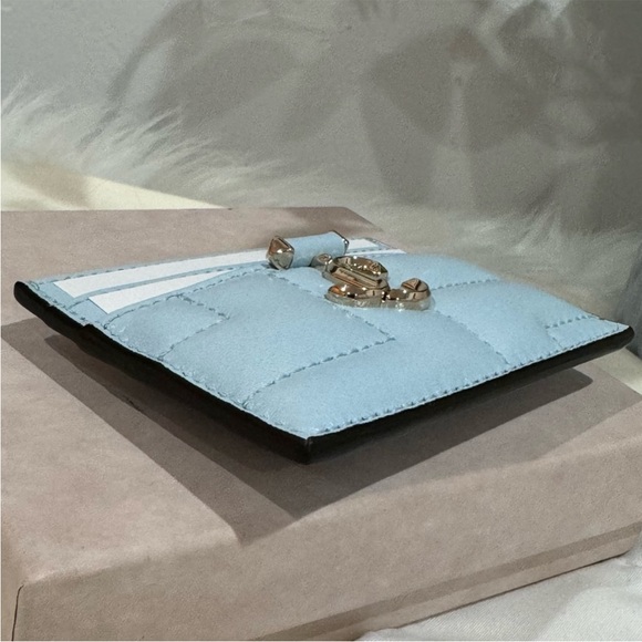 BUNDLE OF 2 - Jimmy Choo Card Holder & Bag Charm Key Chain - Picture 13 of 15